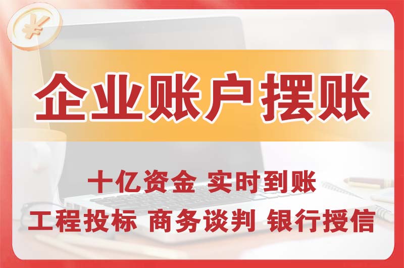 黄南企业账户摆账